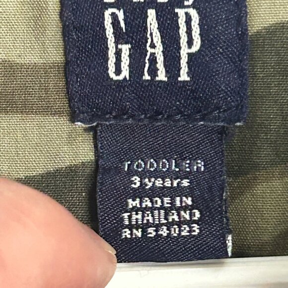 Baby Gap Blue Denim Cotton Jean Jacket Toddler 3 years 3T Casual GUC - Picture 9 of 14